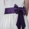 Visara Bow Dress in Purple V340-46
