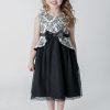 Visara Black Dress-0