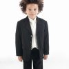 Vivaki 5 Piece Dobby Suit in Cream-0