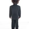 Vivaki 5 Piece Classic Suit in Black -863