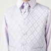Vivaki 5 Piece Dobby Suit in Lilac-827
