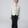 Vivaki 4 Piece Dobby Suit in Cream-0