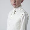 Vivaki 4 Piece Dobby Suit in Cream-398
