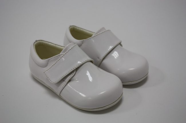 Boys Early Steps Prince Shoes in White-131