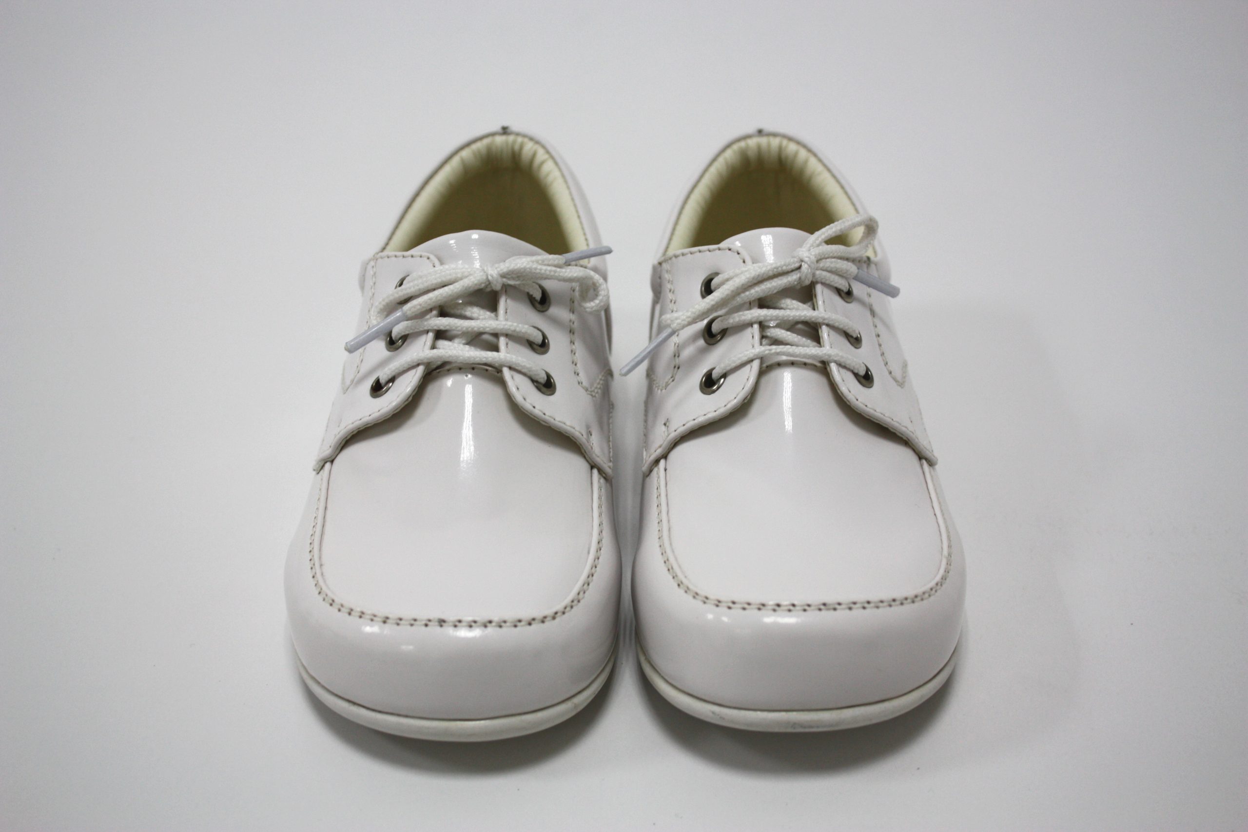 Boys Early Steps Royal Shoes in White | Little Giants Ltd