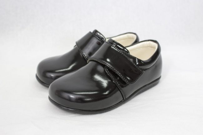 Boys Early Steps Prince Shoes in Black-935