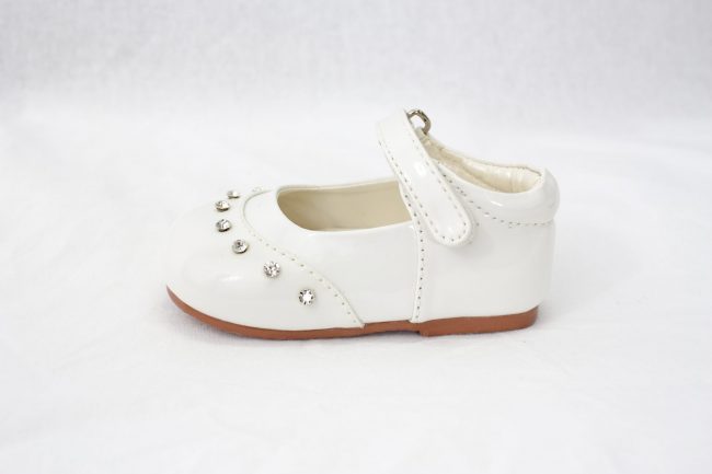Girls Early Steps Fairy Shoes in White-906