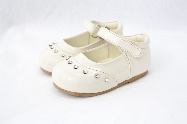 Girls Early Steps Fairy Shoes in Cream-0