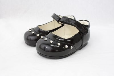 Girls Early Steps Fairy Shoes in Black-0