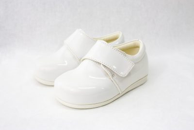 Boys Early Steps Prince Shoes in White-0