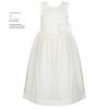 Visara Bow Dress in Ivory V340-13