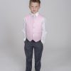 4pc Grey Diamond Suit in Pink-0