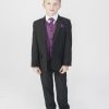 5pc Black Diamond Suit in Purple-0