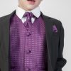 5pc Black Diamond Suit in Purple-690