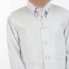 4pc All White Diamond Suit-701