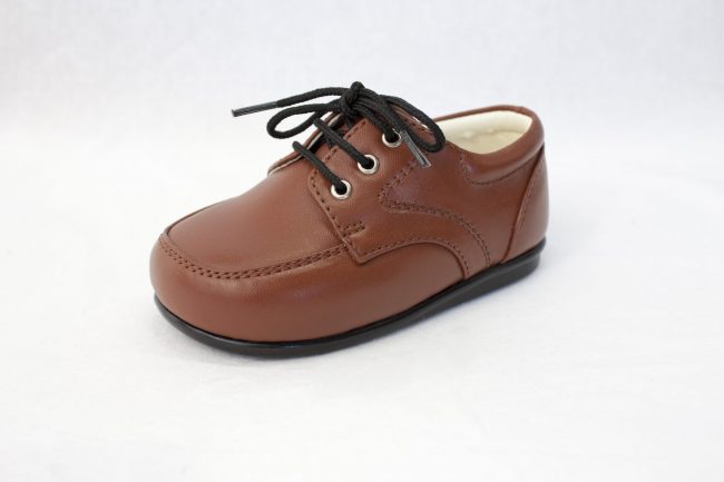 Boys Early Steps Royal Shoes in Brown-1001