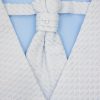 3PC Vivaki Diamond Waistcoat Set in Blue-1248