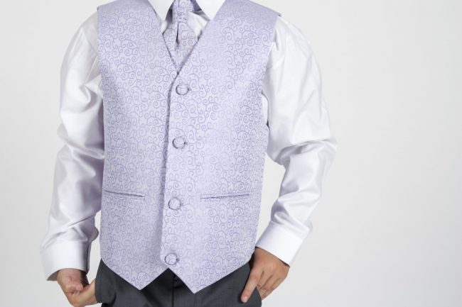 5 piece grey/ lilac swirl tailcoat-1343