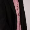 5 piece black/ pink dobby -1410