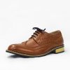 Brown Brogue Vivaki Shoe -1542