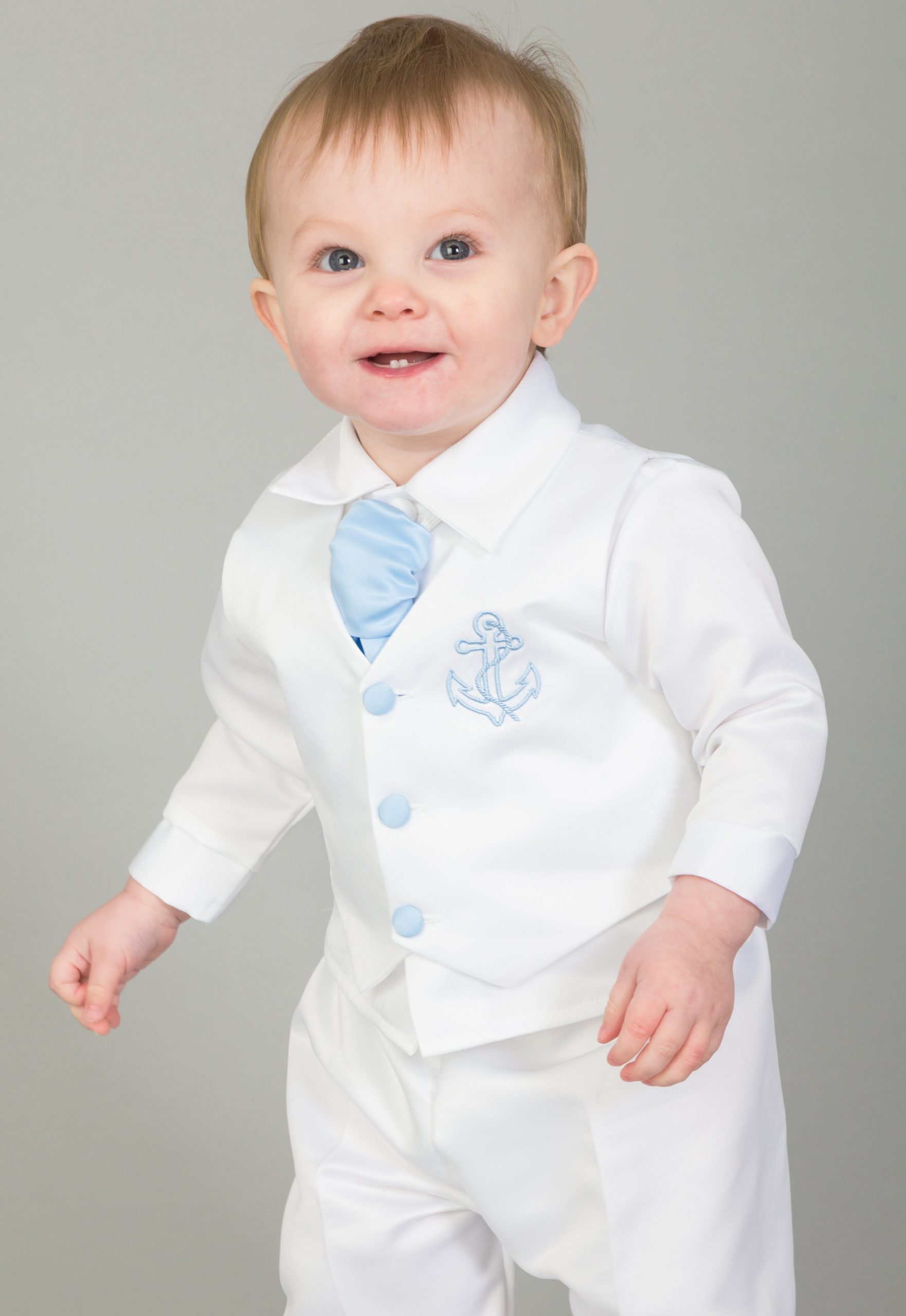 Baby boy striped trousers White/Blue | Jacadi Ireland