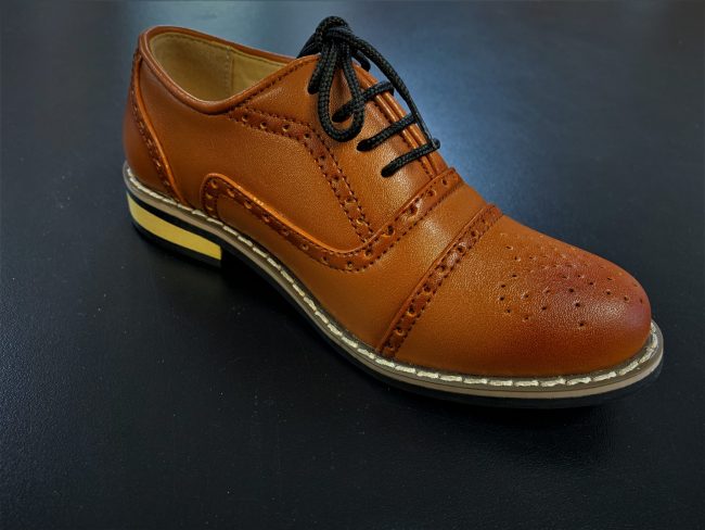 Oxford Boys Shoes Brown-0