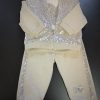 3pc Girls glitter jogging set-0
