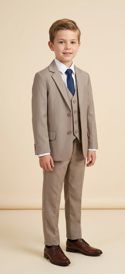 5PC BEIGE VIVAKI SUIT