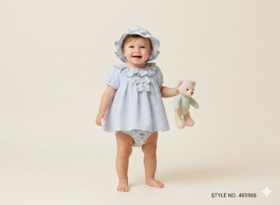 465966 BABY GIRLS DRESS SET