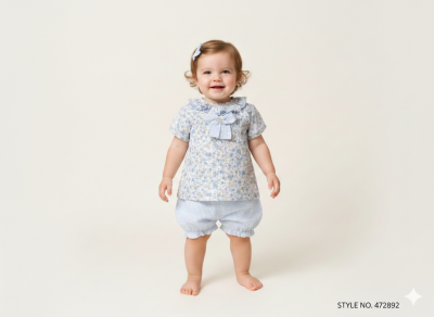 472892 BABY GIRLS SHORT SET