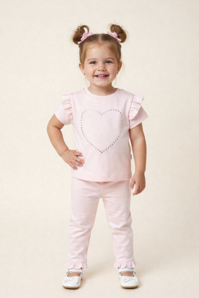 8890 BABY HEART LEGGING SET