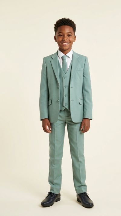 5PC SAGE GREEN VIVAKI SUIT