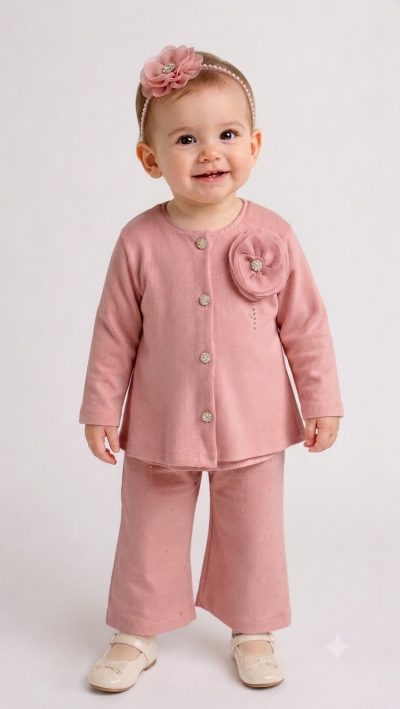 5231 GIRLS LEGGING SET PINK